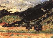 Wassily Kandinsky Landscape oil